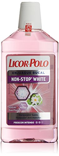 Licor del Polo Enjuague bucal Non-Stop White - 500 ml