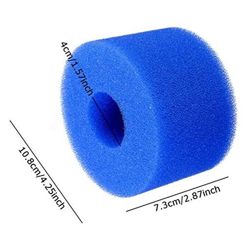 Lifreer - Cartucho de filtro para bañera de hidromasaje (4 unidades)