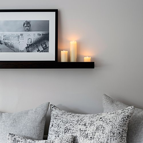 Lights4fun - Conjunto de 6 Velas sin Llama LED a Columna en Cera a Pilas