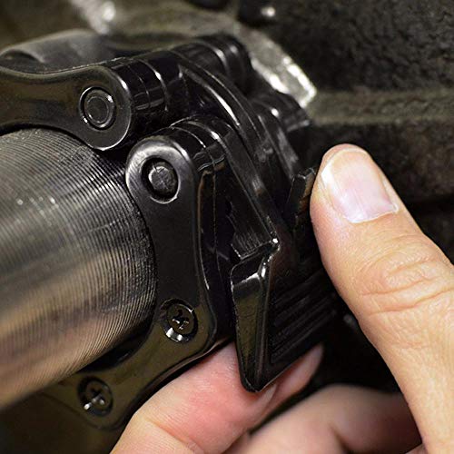 LIJ 1 par de mancuernas de pesas con cierre de seguridad para la musculación de fitness, collares de primavera estándar para levantamiento de pesas, gimnasio, mandíbula