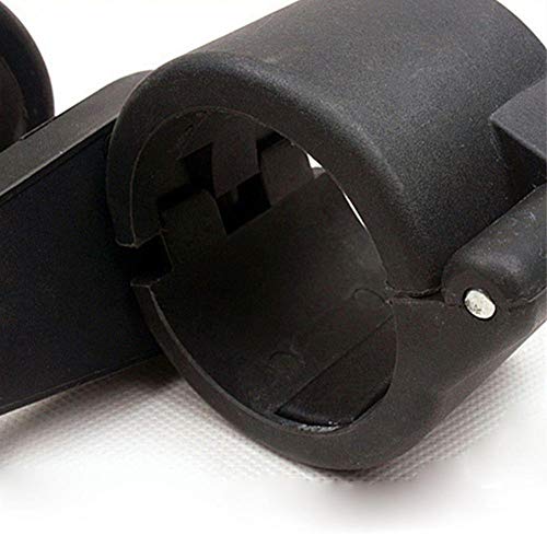 LIJ 1 par de pesas de 5 cm para levantamiento de pesas, abrazadera de bloqueo de mandíbula, de liberación rápida, herramienta de levantamiento de pesas