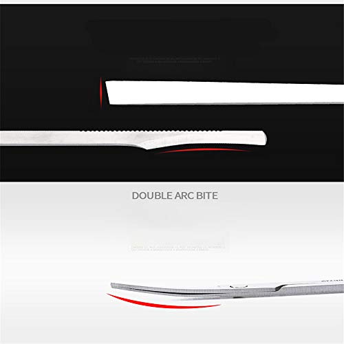 Lima De Uñas De Cristal Increíble,Juego De Manicura Y Pedicura Juego De Podadoras De Uñas De Precisión Cortaúñas De Uñas Y Uñas De Los Pies Cortaúñas del Dedo del Pie del Borde Inclinado Uñas