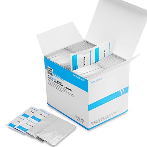 Limpiador de pantalla prehumedecido Mosslian, toallitas de limpieza para teléfono; para iPhone, iPad, ordenador, tableta, reloj de pantalla LED, pack de 120, color 240 wipes