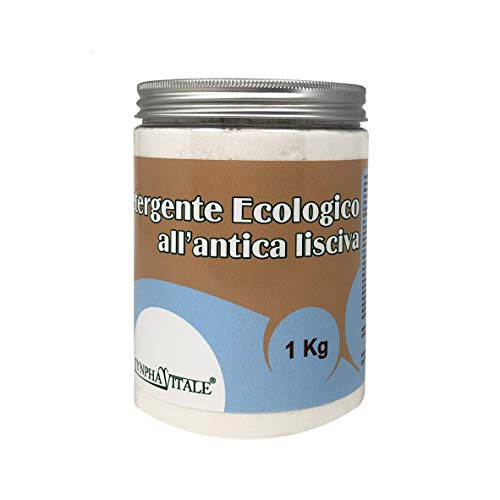 Limpiador Ecológico Antiguo Lejía - 1000 gr - Detergente y blanqueador ecológico y natural en polvo apto tanto para el lavado a mano como en lavadora - Made in Italy - 100% Natural
