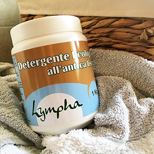 Limpiador Ecológico Antiguo Lejía - 1000 gr - Detergente y blanqueador ecológico y natural en polvo apto tanto para el lavado a mano como en lavadora - Made in Italy - 100% Natural