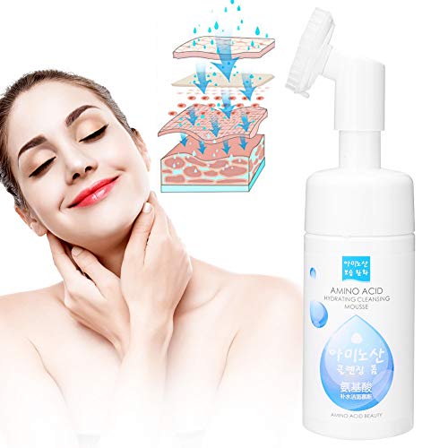 Limpiador, hidratación del rostro, limpieza de poros, cosmético limpiador de aminoácidos, 120 ml