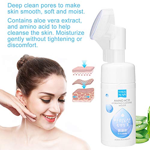 Limpiador, hidratación del rostro, limpieza de poros, cosmético limpiador de aminoácidos, 120 ml