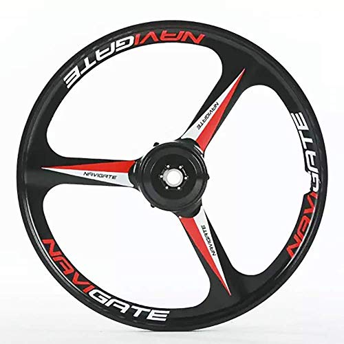 LIMQ Ruedas De Bicicleta De Carretera Rueda De Bicicleta Eléctrica Integrada Juego De Ruedas De Bicicleta Aleación De Magnesio 650C X14,Black