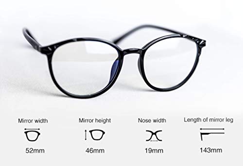 Lindos - Gafas de bloqueo de luz azul | Gaming, PC ordenador, gafas antideslumbrantes | Gafas de filtro de luz azul para hombre y mujer