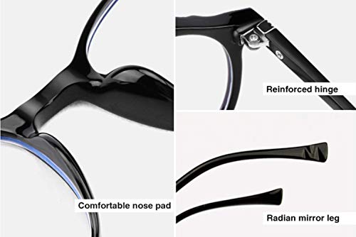 Lindos - Gafas de bloqueo de luz azul | Gaming, PC ordenador, gafas antideslumbrantes | Gafas de filtro de luz azul para hombre y mujer