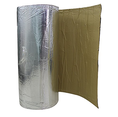 lingda alfombrilla de calor Shield Deadener de pruebas aislamiento t�rmico sonido 10�mm Coche Tama�o impermeable de amortiguaci�n de control del ruido ac�stica