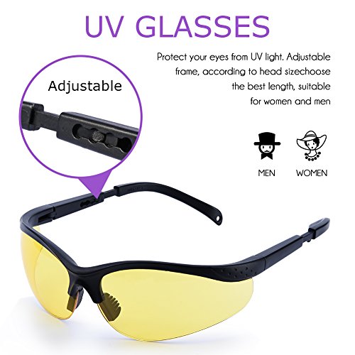 Linterna UV Ultravioleta LED 395nm, Flashlight Blacklight Lámpara Luz Negra Portátil Detectar Orina de Mascotas Perros Gato, Escorpión (Latest 100 LEDs)