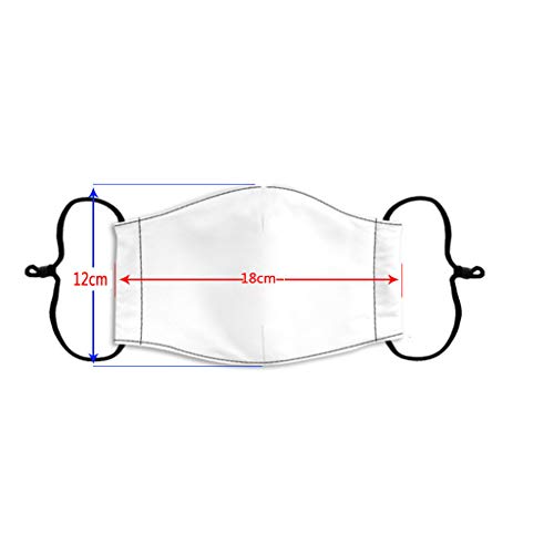 LINTONG 12 Filtros Infantiles, Lavables Y Reutilizables Con Estampado De Estrellas Ma`scara Reemplazables