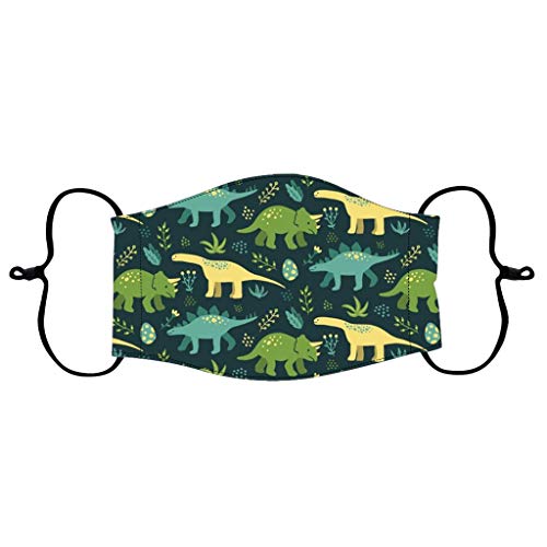 LINTONG 12 Filtros Infantiles, Lavables Y Reutilizables Con Estampado De Estrellas Ma`scara Reemplazables