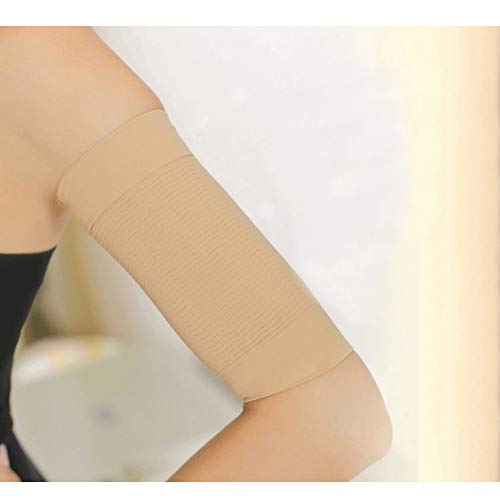 LIOOBO Belleza Mujeres Calorías de pérdida de Peso Adelgazar Brazo Faja Masajeador Bustar Buster Wrap Cinturón Adelgazar Compresión Brazo Faja Ayuda a tonificar la Forma Brazos Superiores Manga