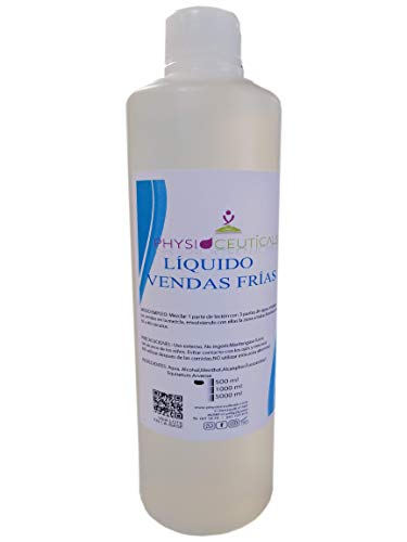 Líquido de Vendas Frias 500 ml (Fucus,Castaño de Indias, Alcanfor,Menthol)