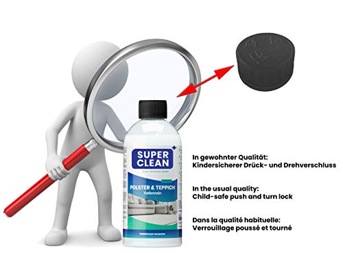 Líquido especial de alta concentración para la limpieza profunda de todo tipo de tapicería, alfombras, rieles, asientos de automóvil y fundas de asientos para automóviles