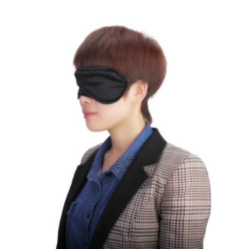 Liroyal negro Antifaz Para Dormir Máscara antifaz para dormir - Negro