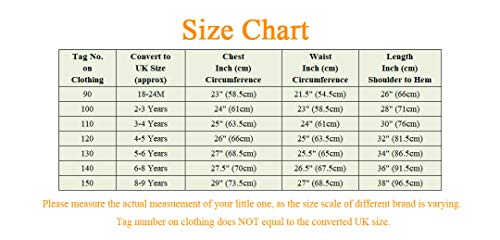 Lito Angels Disfraz de Princesa Belle para niña Fiesta de Disfraces de Halloween Vestidos de Cumple años Talla 5-6 años 229