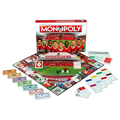 Liverpool FC Monopoly Juego de Mesa