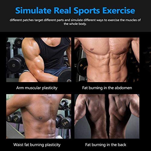 Lixada Estimulador Muscular Definitivo EMS 15/32pcs Entrenador de Cadera Equipo de Entrenamiento para Fitness Ejercicio Muscular