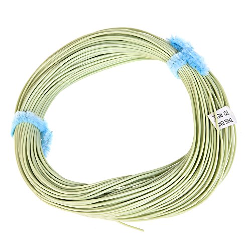 Lixada Línea de Pesca con Mosca Flotante Delantera de 4F / 5F / 6F / 7F / 8F los 100FT de la Línea de la Mosca