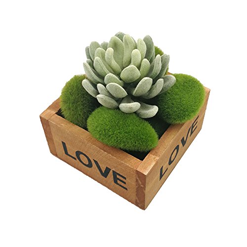 LJY 12 piezas de piedras artificiales de musgo de varios tamaños decorativos para arreglos florales, jardines de hadas, terrarios y manualidades