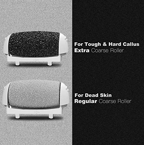 LKNJLL Pies eléctricos Recargables, removedores de Callos electrónicos portátiles Pie de Archivos, pedicura eléctrico Callous removedor del Kit, Pies Profesionales Cuidado de la Muerto, Dura