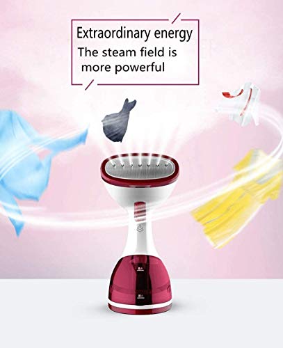 LKNJLL Vapor for la Ropa [Versión Potente Vapor seco.Multi-Tarea: Tela de la Arruga Remover-Clean-Actualizar.Ropa de Mano Accessory.For Todo Tipo de Prendas.Inicio/Viajes