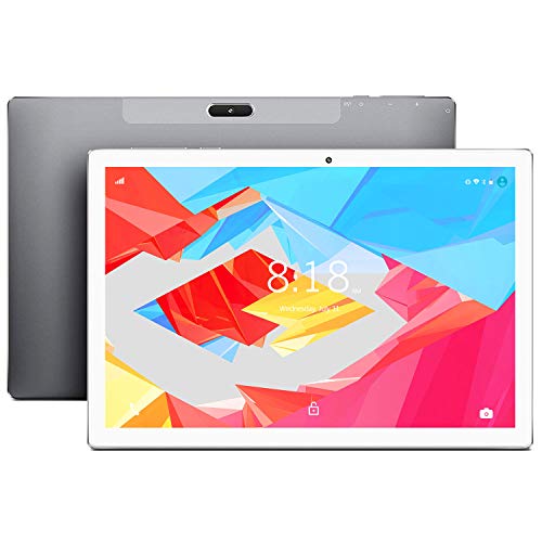 LNMBBS X30 Tablet 10.1 Pulgadas, 6GB de RAM y 128GB Memoria Tableta 10 Núcleos Procesador Android 9.0 Tablet 8000mAh Batería y 2560*1600 FHD IPS, Doble 4G y Doble Banda WiFi, Tipo C (Gris)