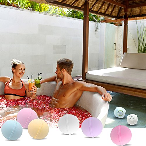 LOBKIN Set de regalo de 12x80g bombas de baño, Productos de Baño Imprescindibles, Baño de Burbujas, Sales de Baño.Regalo ideal para mujeres Niñas y niños adolescentes