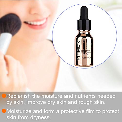 Loción de Maquillaje Corrector Hidratante, Gel Hidratante Facial, Gel Antes de Maquillaje, Poros Retráctiles, Cubren Las Manchas, Hacen Que La Piel Sea Más Delicada y Blanca