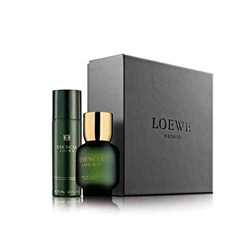 Loewe Esencia set 100 ml 3.4 floz+deodorant spray 75 ml2.5 floz+joyero jewellery