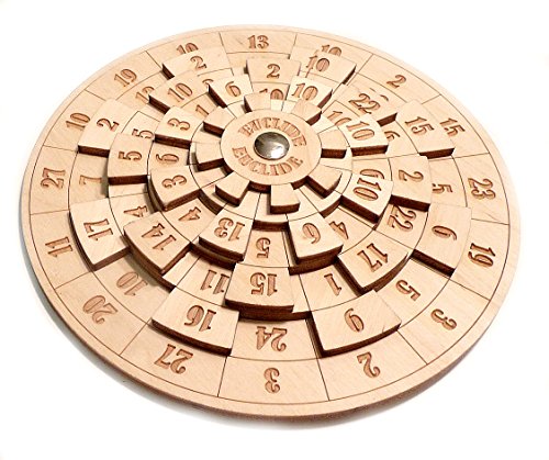 LOGICA GIOCHI Art. Euclidea – Rompecabezas Matemático - Nivel de Dificultad Extrema 4/6 - Rompecabezas de Madera