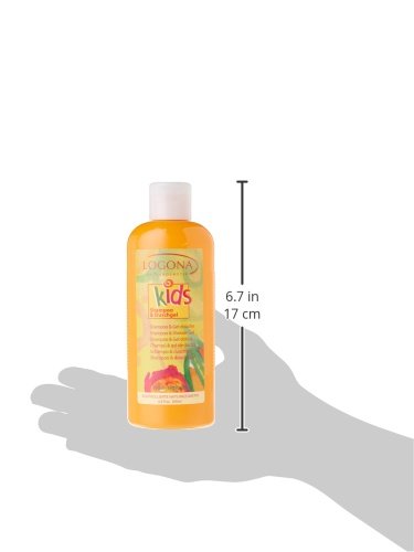 LOGONA 00145 champú Niños No profesional 2-en-1 Cuerpo y Cabello 200 ml - Champues (Niños, No profesional, 2-en-1 Cuerpo y Cabello, Sensitive hair, 200 ml, Hidratante)
