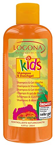 LOGONA 00145 champú Niños No profesional 2-en-1 Cuerpo y Cabello 200 ml - Champues (Niños, No profesional, 2-en-1 Cuerpo y Cabello, Sensitive hair, 200 ml, Hidratante)