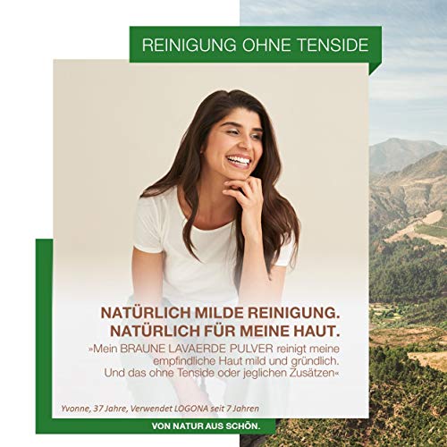 LOGONA 00450 polvo corporal - Polvos corporales (Unisex, Limpieza de poros, 1 kg, Caja)