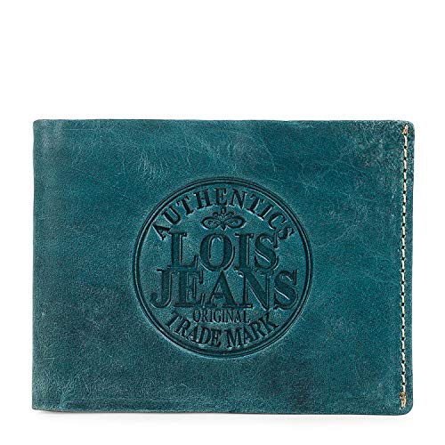 Lois, Billetero Licencias Unisex Adulto para Hombre, Azul (Sevier), L