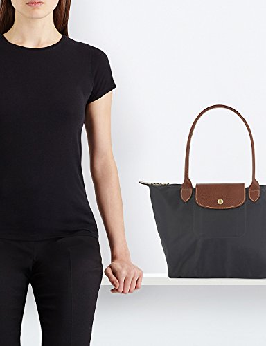 LONGCHAMP Le Pliage - Bolsa de mano pequeña (metal)