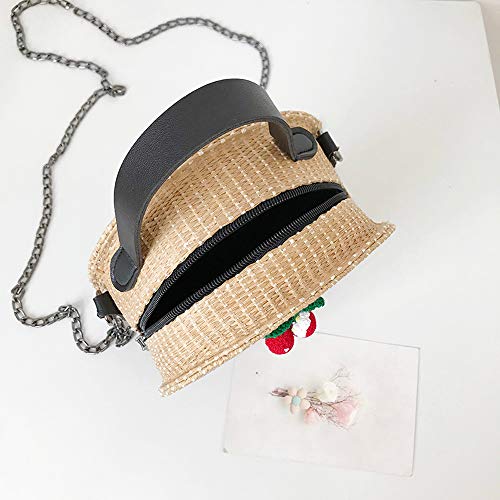 Longra bolso Crossbody de Las Mujeres de la Vendimia Bolsos Redondos del totalizador de la Armadura Simple del Hombro Mini Bolso