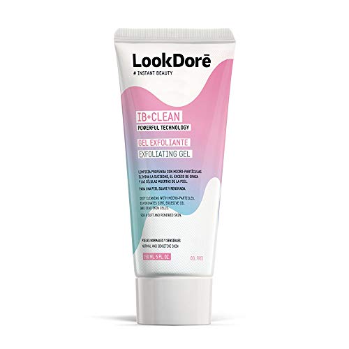 Lookdoré IB+ Clean - Gel Exfoliante Facial, 150 ml
