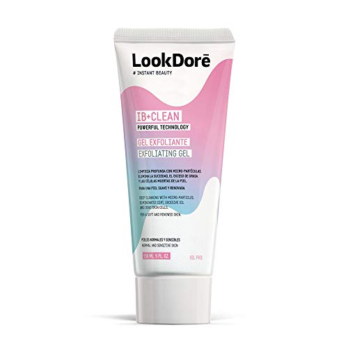 Lookdoré IB+ Clean - Gel Exfoliante Facial, 150 ml