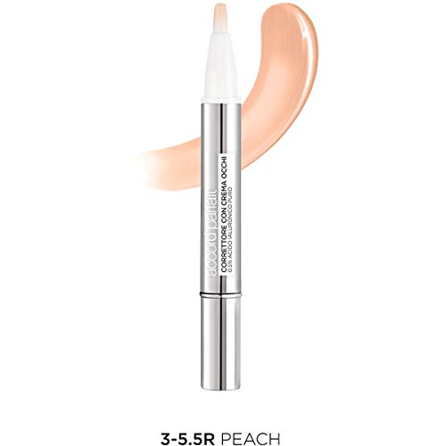 L'Oréal París Accord corrector Parfait Eye Cream in a Concealer tono medio claro 3-5.5R Peach