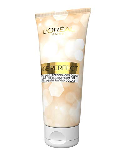 L'Oréal Paris Casting Crème Gloss Age Perfect Crema Embellecedora con Color, Tono Beige - 3 Paquetes de 116 gr - Total: 348 gr