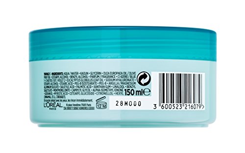 L'Oréal Paris Elvive extraordinario ante mascarilla de arcilla Champú para cabello graso 150 ml Juego de 2