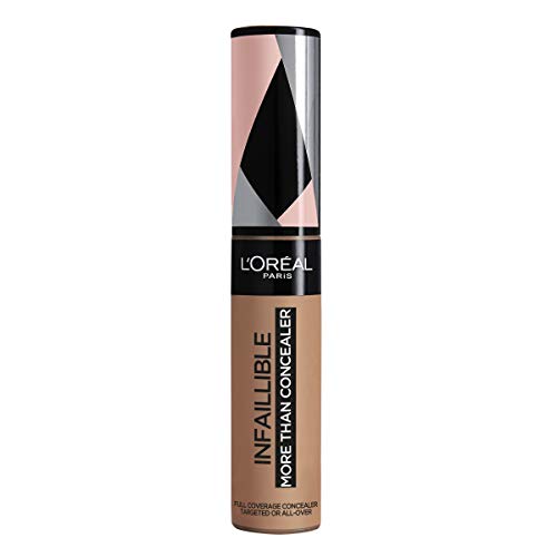 L'Oreal Paris Infalible More Than Concealer, Corrector Cobertura Completa, Tono 337 Almond/Amande - 11 ml