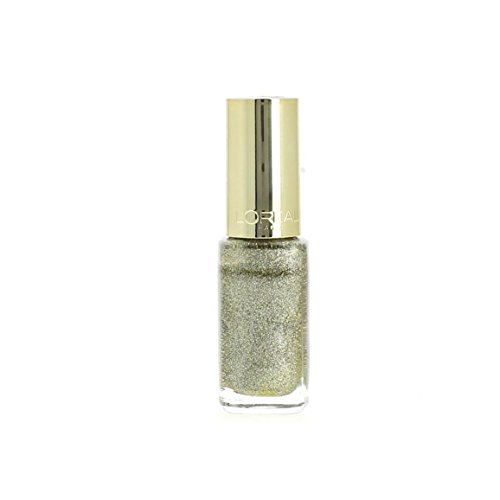 L’Oréal Paris Make-Up Designer Color Riche Le Vernis 843 White Gold esmalte de uñas Oro Arena - Esmaltes de uñas (Oro, White Gold, 1 pieza(s), Arena, Francia, 54 mm)