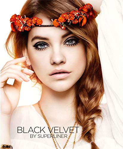 L’Oréal Paris Make-Up Designer Super Liner Black Velvet 01 Black delineador de ojos Líquido Negro - Delineadores de ojos (Líquido, Negro, Black, Mujeres, Satén, 11 mm)