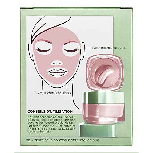L’Oréal Paris – Masque Lissant Pour Le Visage – Argile Pure – 50 ml