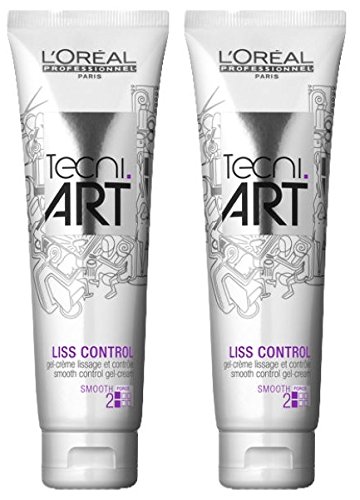 L'Oreal Professionnel Tecni Art Liss Control Smooth Control Gel Cream (150 ml) (Pack de 2)